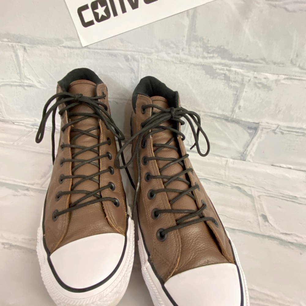 Dress Down Friday, Leather Converse - Picture 5 of 11
